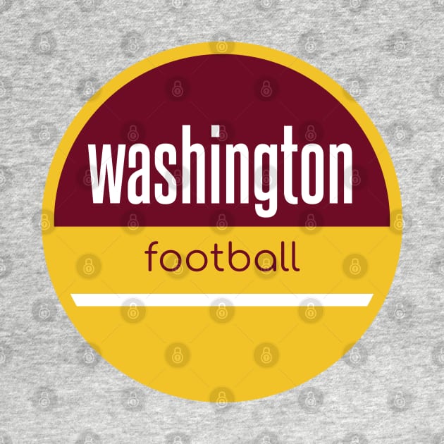 washington redskins football by BVHstudio